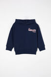 Emerson Slouch Hoodie, IN THE NAVY - alternate image 1