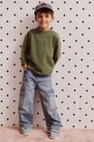Super Baggy Jean, BLUE HAVEN MID BLUE/CARGO - example image 2