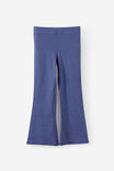 Essential Flare Legging, DENIM NAVY/BLUE BONNET STRIPE - example image 1