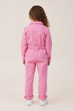 Barbie Long Sleeve Boiler Suit, LCN MAT BARBIE/PINK GERBERA - alternate image 3