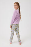 Pijamas - Zara Long Sleeve Pyjama Set Licensed, LC WB PURPLE LILACS MARLE/LOLA BUNNY LETTER - vista alternativa 2