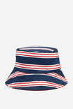 IN THE NAVY STRIPE/VARSITY RED