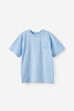 Essentials Graphic Short Sleeve Tee, CLOUD BLUE/FUN DAY - example image 2