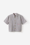 Ryder Skate Shirt, RABBIT GREY/PHANTOM CHECK - example image 2