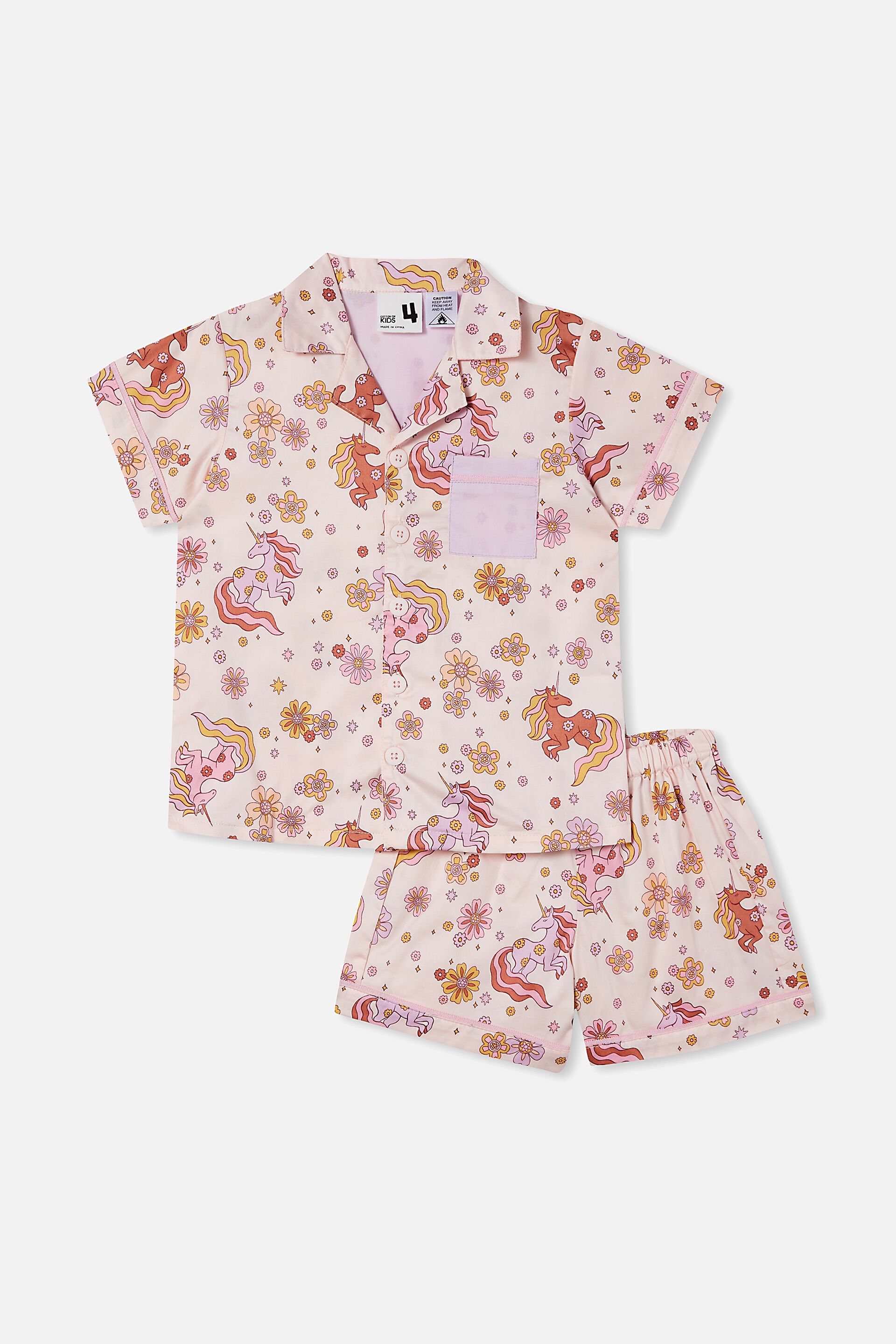 Kids Customizable Pajama Set Kleding Meisjeskleding Pyjamas & Badjassen Pyjama Sets Size: 3T 4T 