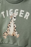 Alma Drop Shoulder Sweater Lcn, LCN DIS SWAG GREEN/WINNIE THE POOH TIGGER - alternate image 2