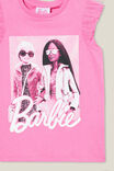 Barbie Party Short Sleeve Tee, LCN MAT BARBIE DUO/PINK GERBERA - alternate image 2