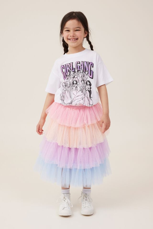 Trixiebelle Dress Up Skirt, TROPICAL RAINBOW
