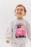 Barbie Alma Drop Shoulder Sweater, LCN MAT CLOUD MARLE/BARBIE DRIVING AROUND - alternate image 1