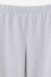 The Essentials Pant, GREY MARLE/VARSITY RED STRIPE - example image 2