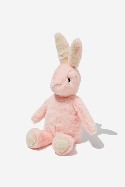 Baby Snuggle Toy, CRYSTAL PINK BUNNY