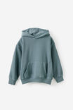 Sammy Oversize Hoodie, WASHED TEAL - example image 2