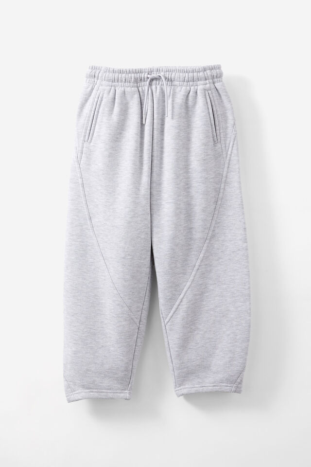 Sammy Barrel Trackpant, GREY MARLE