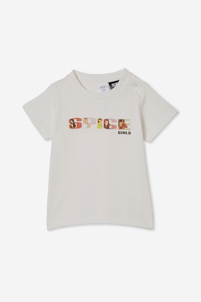Camiseta - Jamie Short Sleeve Tee-License, LCN BRA VANILLA/SPICE GIRLS PHOTOGRAPHIC