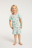 Jordan Short Sleeve Pyjama Set, CLOUD MARLE/GEO STARS - alternate image 2