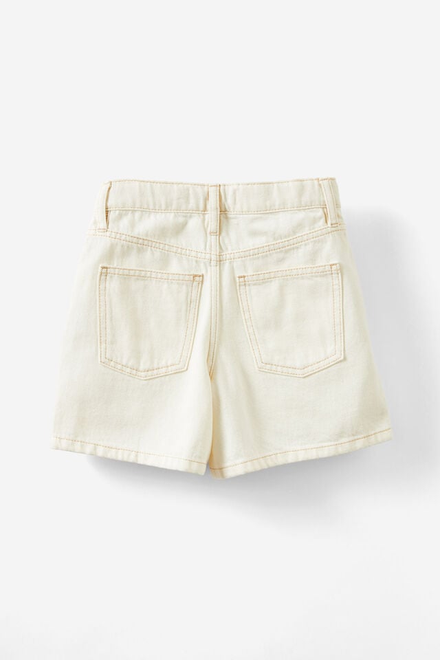 Winter Denim Short, ECRU