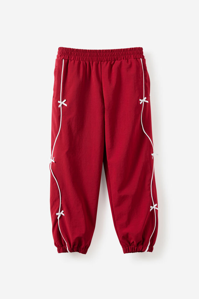 Active Barrel Leg Pant, VELVET CHERRY