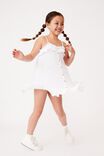 Libby Sleeveless Dress, WHITE