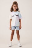 Camiseta - Disney Girl Gang License Drop Shoulder Short Sleeve Tee, LCN DIS GIRL GANG/TIE DYE - vista alternativa 2