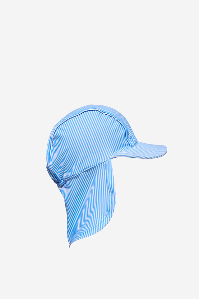 Sammy Swim Hat, DUSK BLUE STRIPE