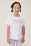 Camiseta - Poppy Short Sleeve Print Tee, VANILLA/SHINE ON SUN SEEKER - vista alternativa 1