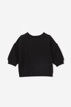 Moletom - Alma Drop Shoulder Sweater Lcn, LCN MIF BLACK/MIFFY OUTLINE - vista alternativa 3