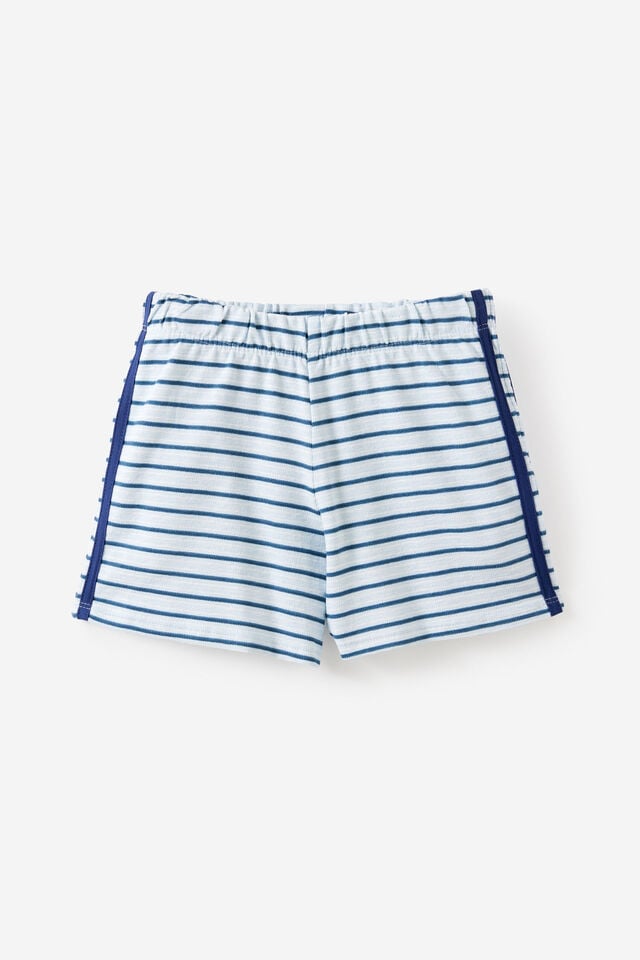 Essential Textured Short, BLUE WHISPER/DENIM NAVY STRIPE