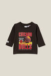 Jamie Long Sleeve Tee-Lcn, LCN NBA PHANTOM/CHICAGO BULLS BASKETBALL - alternate image 1