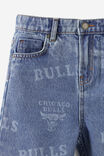 NBA Chicago Bulls Super Baggy Short, LCN NBA BLUE HAVEN / BULLS - example image 2