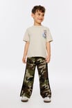 The Essentials Pant, CAMO/BLACK STRIPE - example image 1