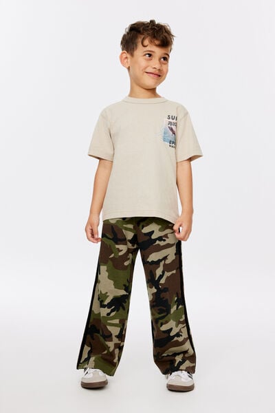 The Essentials Pant, CAMO/BLACK STRIPE