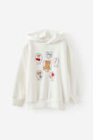 Sammy Oversized Hoodie, VANILLA/SWEET THINGS - example image 2