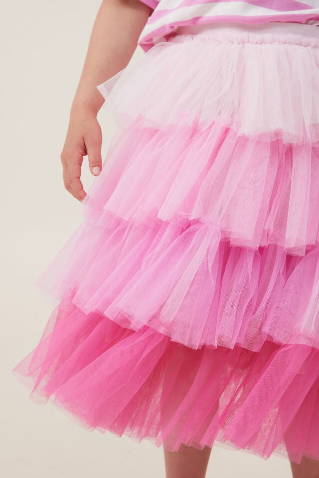 Trixiebelle Dress Up Skirt, PINK GRADIENT