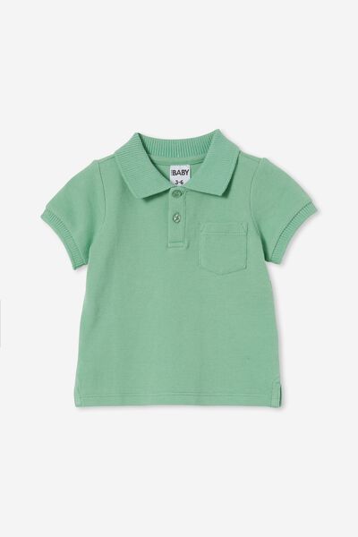 Pace Polo Tee, GREEN PEAR
