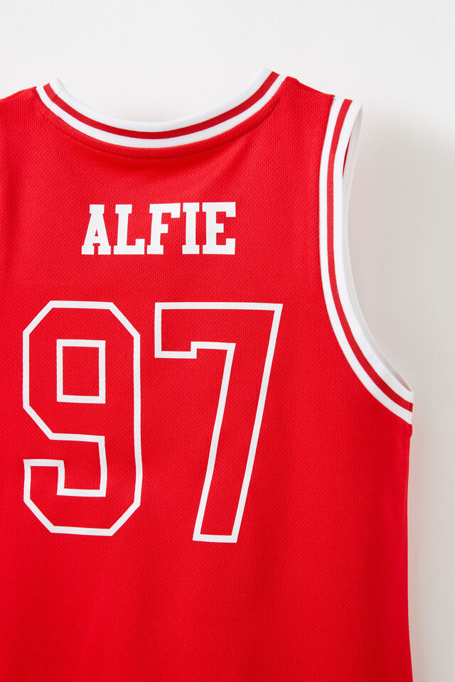 Personalised Braxton Basketball Tank