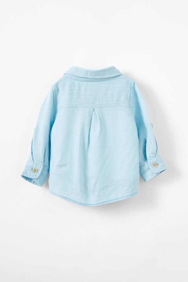 Baby Rugged Shirt, FROSTY BLUE