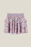 Summer Swim Skirt, VANILLA/BLAIRE DITSY CLAY PIGEON - alternate image 1