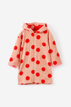 Select Colour: APRICOT MIST/POP RED SPOT
