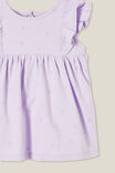 Megan Sleeveless Ruffle Dress, VINTAGE LILAC/SCATTERED HEARTS - alternate image 2