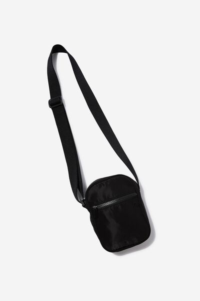 Cleo Cross Body Bag, BLACK