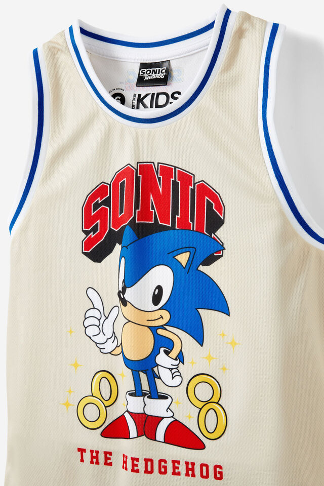 License Basketball Tank - Personalised, LCN SEG RAINY DAY/SONIC THE HEDGEHOG