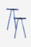 Select Colour: DENIM NAVY/PRINTED SPOT