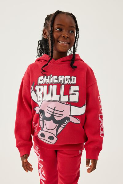 License Emerson Hoodie, LCN NBA CHICAGO BULLS/ LUCKY RED