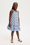 Hallie Tiered Dress, SANDY FLORAL/DUSK BLUE - alternate image 2