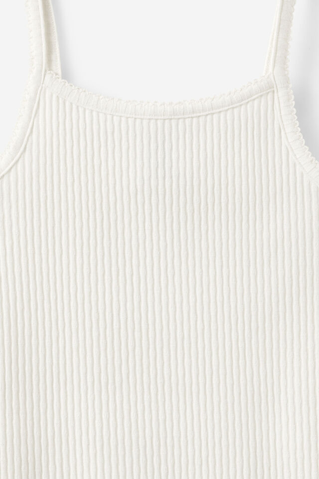 Eva Tank Top, VANILLA