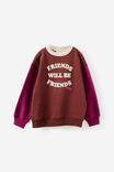 Queen Music Oversized Crew, LCN COR ROCKY ROAD/FRIENDS WILL BE FRIENDS - example image 2