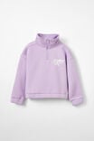 Naomi Half Zip Pullover, LILAC DROP/J ADORE - alternate image 1