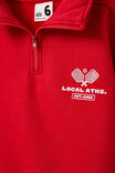 Naomi Half Zip Pullover, VARSITY RED/PICKLEBALL - alternate image 2