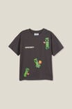 Camiseta - Minecraft License Drop Shoulder Short Sleeve Tee, LCN MIN PHANTOM/MINECRAFT CREEPER - vista alternativa 1