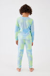 Cody Super Soft Long Sleeve Pyjama Set, MULTI/RAINBOW SKATER DINO - alternate image 3